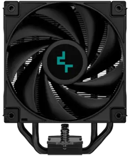 Охладител за процесор Охладител DeepCool AK400 ZERO DARK PLUS, CPU Air Cooler, 2x120mm FDB PWM Fan, Core Touch Technology 2.0, 4 Heatpipes, LGA1851/1700/1200/115x, AMD AM5/AM4, 127x123x155 mm(LxWxH), 3Y, R-AK400-BKNNMD-G-1 - Image 5