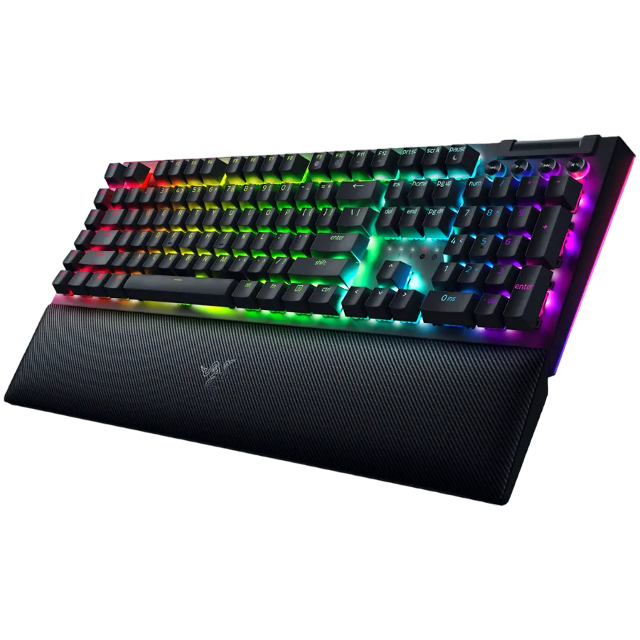 Геймърска клавиатура RAZER BlackWidow V4 (Yellow Switch) Gaming Keyboard - US Layout - Image 4