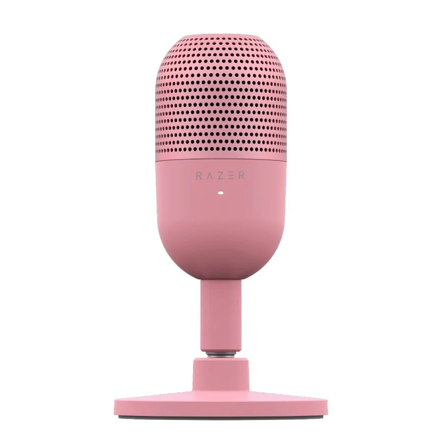 Геймърски микрофон Razer Seiren V3 Mini - Quartz Pink, Ultra-compact Streaming Microphone - Image 3