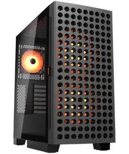 Кутия за компютър COUGAR AIRFACE ECO RGB PC Case Mid Tower Black