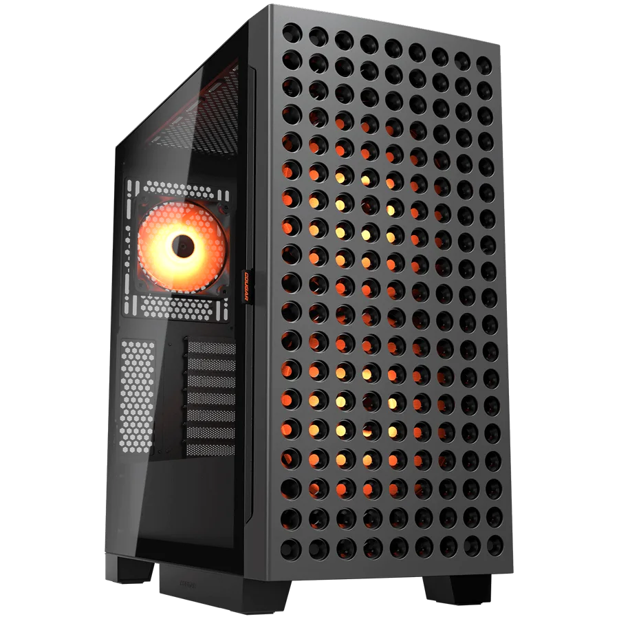 Кутия за компютър COUGAR AIRFACE ECO RGB PC Case Mid Tower Black