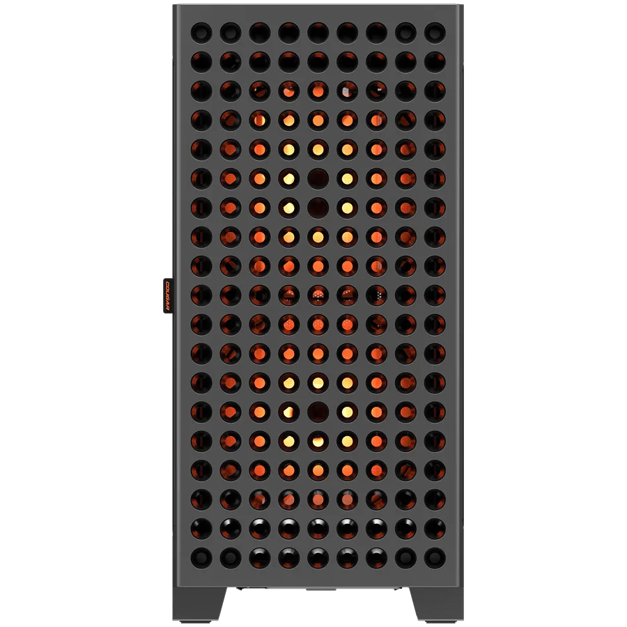 Кутия за компютър COUGAR AIRFACE ECO RGB PC Case, Mid Tower, Black - Image 2
