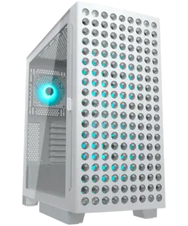 Кутия за компютър COUGAR AIRFACE ECO RGB PC Case Mid Tower White