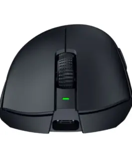 Геймърска мишка Razer DeathAdder V3 Pro Black, Wireless Gaming Mouse, True 30000 dpi, Focus Pro 30K Optical Sensor, Gen-3 Optical Mouse Switches, 5 programmable buttons, Razer Speedflex Cable USB Type C, 90-million Clicks - Image 3