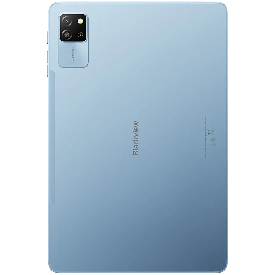 Таблет Blackview Tab 60 Pro LTE 4GB/128GB, 10.1-inch HD+ 800x1280 IPS LCD, Octa-core T606 1.6GHz, 5MP Front/8MP Back Camera, Battery 7000mAh, NO Charging USB Type-C, Android 15, SD card slot, Blue - Image 3