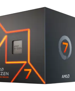 Процесор AMD CPU Desktop Ryzen 7 8C/16T 7700 (5.3GHz Max 40MB65WAM5) MPKwith Radeon Graphics and Wraith Stealth