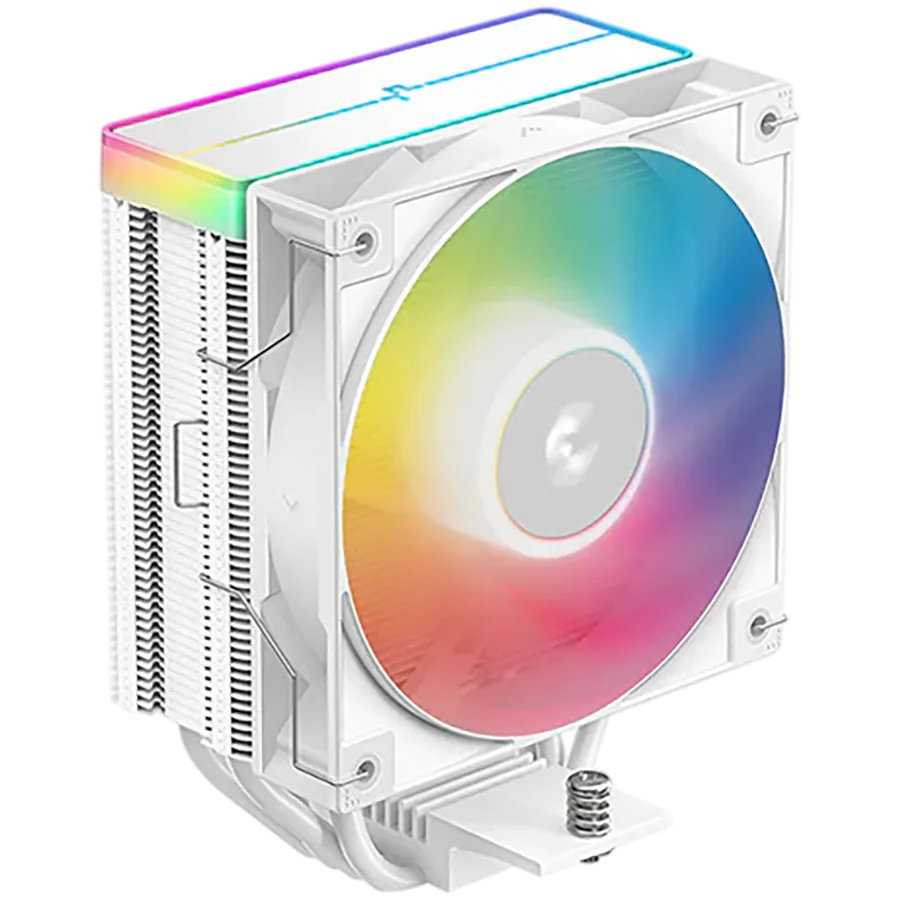 Охладител за процесор Охладител DeepCool AG400 WH ARGB V2 CPU Air Cooler 1x120mm ARGB PWM Fan ARGB Top Cover TDP 220W 4