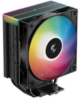 Охладител за процесор Охладител DeepCool AG400 BK ARGB V2 CPU Air Cooler 1x120mm ARGB PWM Fan ARGB Top Cover TDP 220W 4