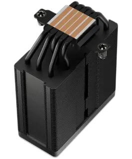 Охладител за процесор Охладител DeepCool AG500 BK ARGB V2, CPU Air Cooler, 1x120mm ARGB PWM Fan, ARGB Top Cover, 6 Heatpipes, LGA 1851/1700/1200/1151/1150/1155, AMD AM5/AM4, 125x95x160 mm(LxWxH), R-AG500-BKAMMN-GJD, 2Y - Image 3