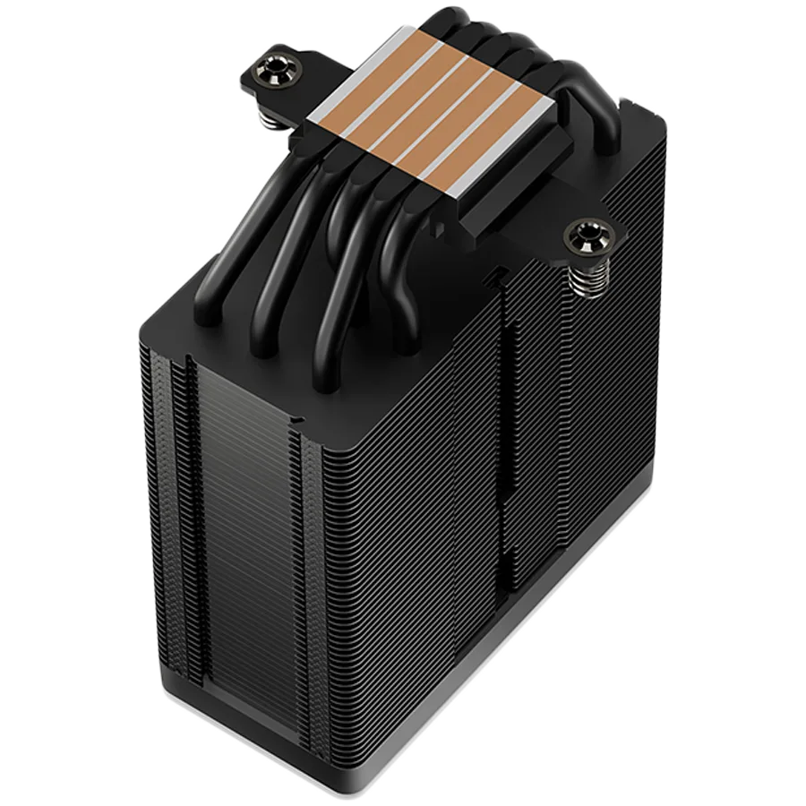 Охладител за процесор Охладител DeepCool AG500 BK ARGB V2, CPU Air Cooler, 1x120mm ARGB PWM Fan, ARGB Top Cover, 6 Heatpipes, LGA 1851/1700/1200/1151/1150/1155, AMD AM5/AM4, 125x95x160 mm(LxWxH), R-AG500-BKAMMN-GJD, 2Y - Image 3
