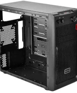 Кутия за компютър DeepCool SMARTER Mid Tower Case Mini-ITX / Micro-ATX 1xUSB2.0 1xUSB3.0 1xAudio 1xMic ABS+SPCC Mesh Pa