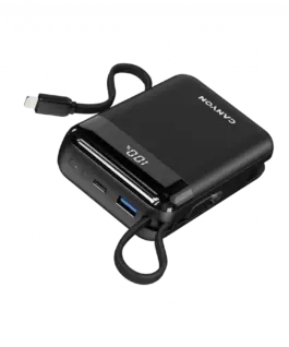 Alternative view от Външна батерия CANYON power bank OnPower 204 20000mah Black