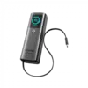 Външна батерия CANYON Built-in cable power bank OnPower 265 20000mAh 165W Aluminium Dark