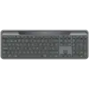 Клавиатура LOGITECH Slim Solar+ - GRAPHITE - US INTL - 2.4GHZ/BT - INTNL-973 - UNIV B2C