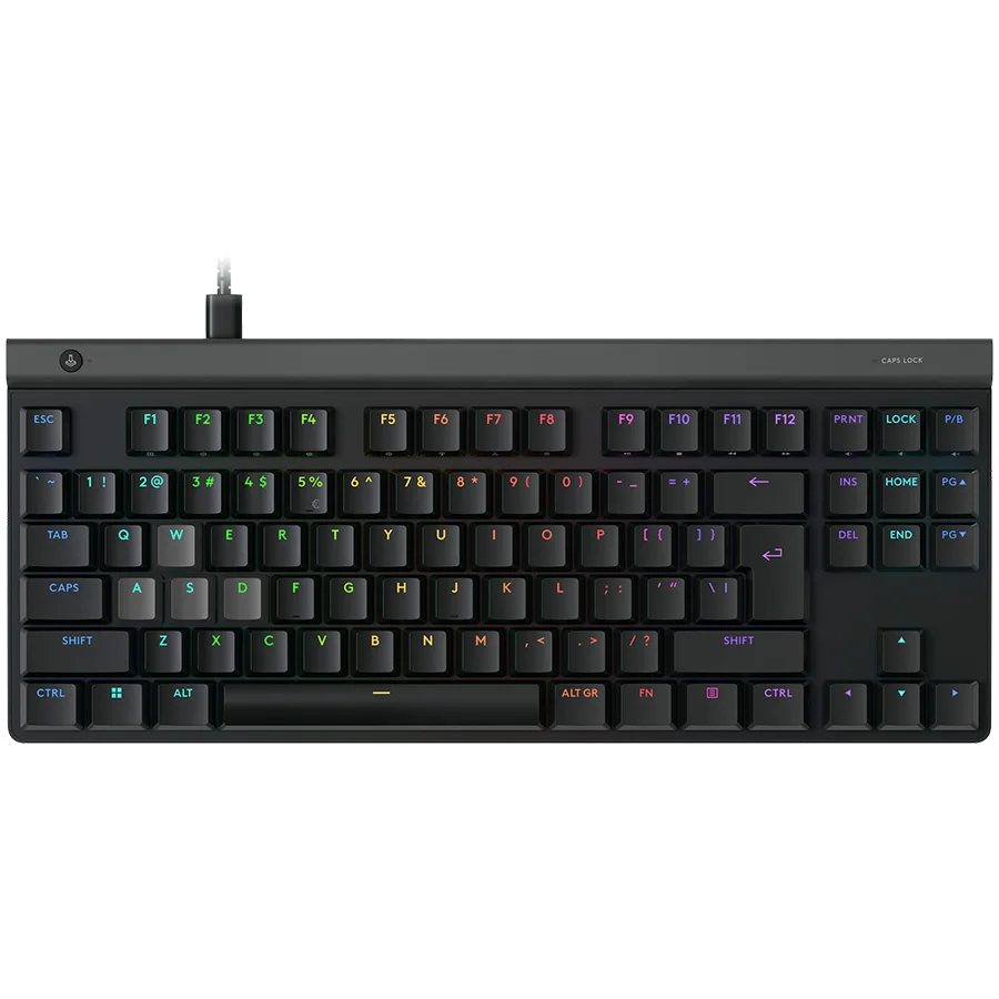 Геймърска клавиатура LOGITECH G515 RAPID TKL - BLACK - US INTL - USB - N/A - EMEA28i-935 -