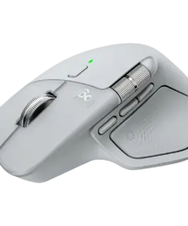 Безжична мишка LOGITECH MX Master 4 - PALE GREY - 2.4GHZ/BT - EMEA28i-935
