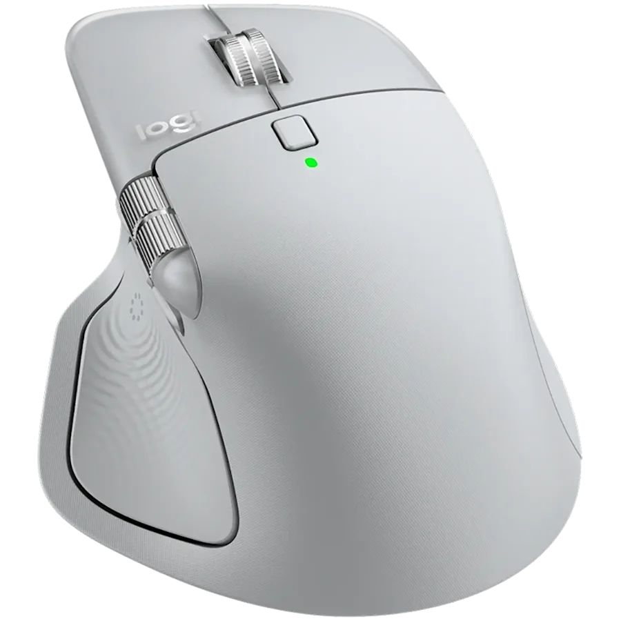 Безжична мишка LOGITECH MX Master 4 - PALE GREY - 2.4GHZ/BT - EMEA28i-935 - Image 2