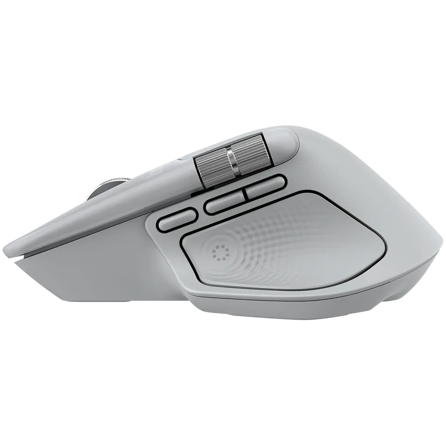 Безжична мишка LOGITECH MX Master 4 - PALE GREY - 2.4GHZ/BT - EMEA28i-935 - Image 3