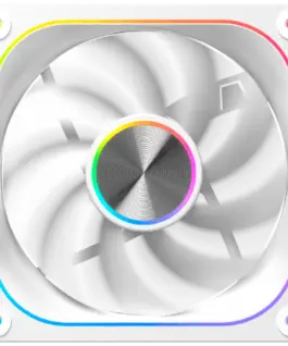 Охладител Infinity J22A Arctic EN49835 (WH 3PCS J22A PWM Fans ARGB & PWM Remote Control Box A Logo Color