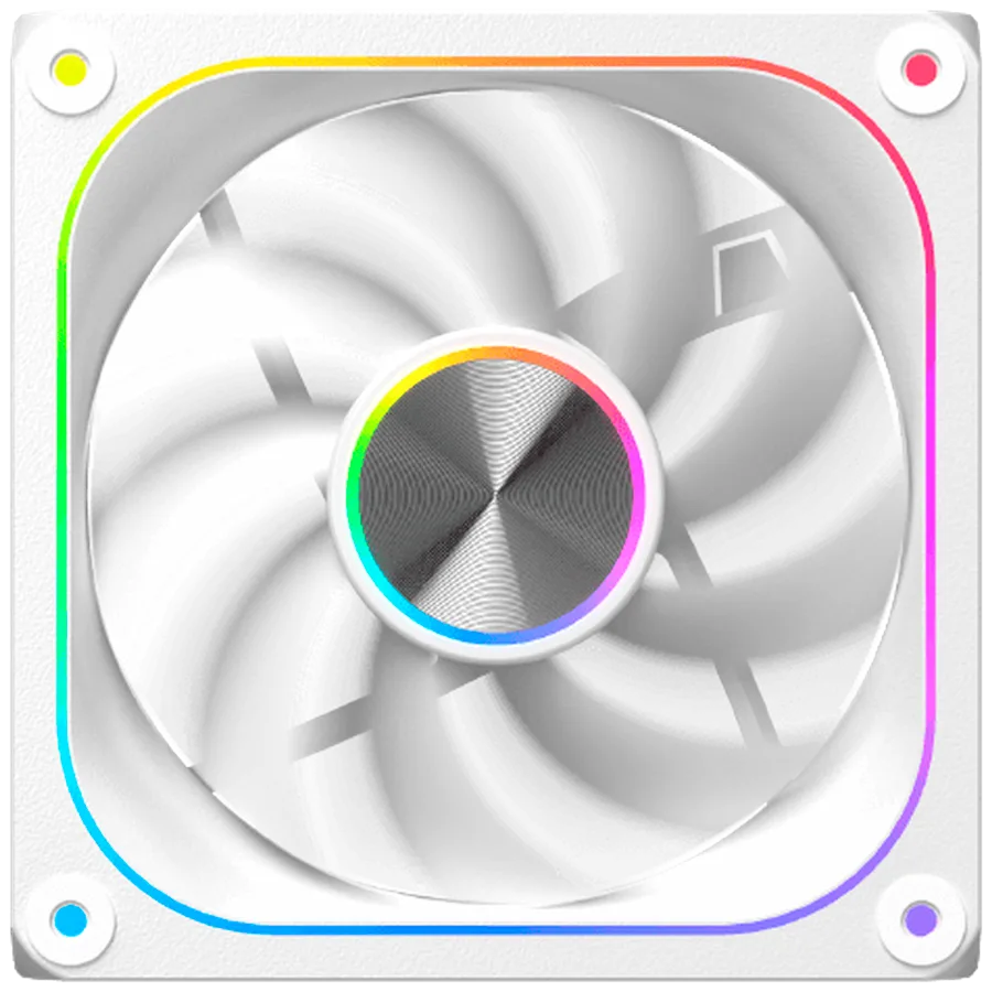 Охладител Infinity J22A Arctic EN49835 (WH 3PCS J22A PWM Fans ARGB & PWM Remote Control Box A Logo Color