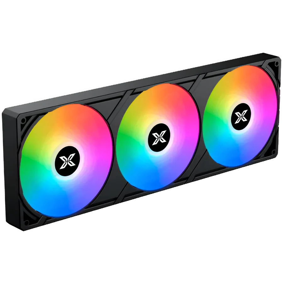 Охладител за процесор Охладител LK Pro 360 Digital EN47404 (BK AIO,Digital LCD Pump & 360mm PWM Fan,Mini ARGB Controller,Intel & AMD & 20xx) - Image 4