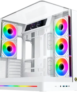 Кутия за компютър 9" LCD Screen Kit - White EN48685 (WHFor Pano II Series White ChassisMagnetic BracketHDMI & USB CableB