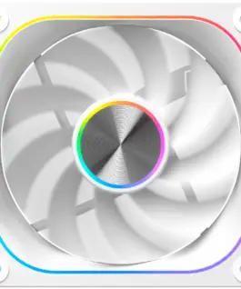 Охладител Infinity J22A Arctic Reverse EN49842 (WH 3PCS J22A PWM Fans ARGB & PWM Remote Control Box A Logo Color
