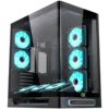 Кутия за компютър Heaven Air EN49590 (BKU3x2+Type CCurved TG6PCS J20A PWM Reverse & 2PCS J20A PWMARGB & PWM Remote Contr