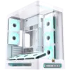 Кутия за компютър Heaven Arctic EN49583 (WHU3x2+Type CCurved TG & Top TG6PCS J20A PWM WH Reverse & 2PCS J20A PWM WHARGB
