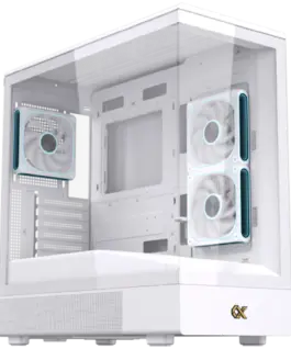 Кутия за компютър Sun Arctic EN49729 (WHU3+U22PCS TG & Slop PSU Shroud4PCS J22A PWM Arctic Reverse & 1PC J22A PWM Arctic