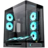 Кутия за компютър Heaven EN49576 (BKU3x2+Type CCurved TG & Top TG6PCS J20A PWM Reverse & 2PCS J20A PWMARGB & PWM Remote
