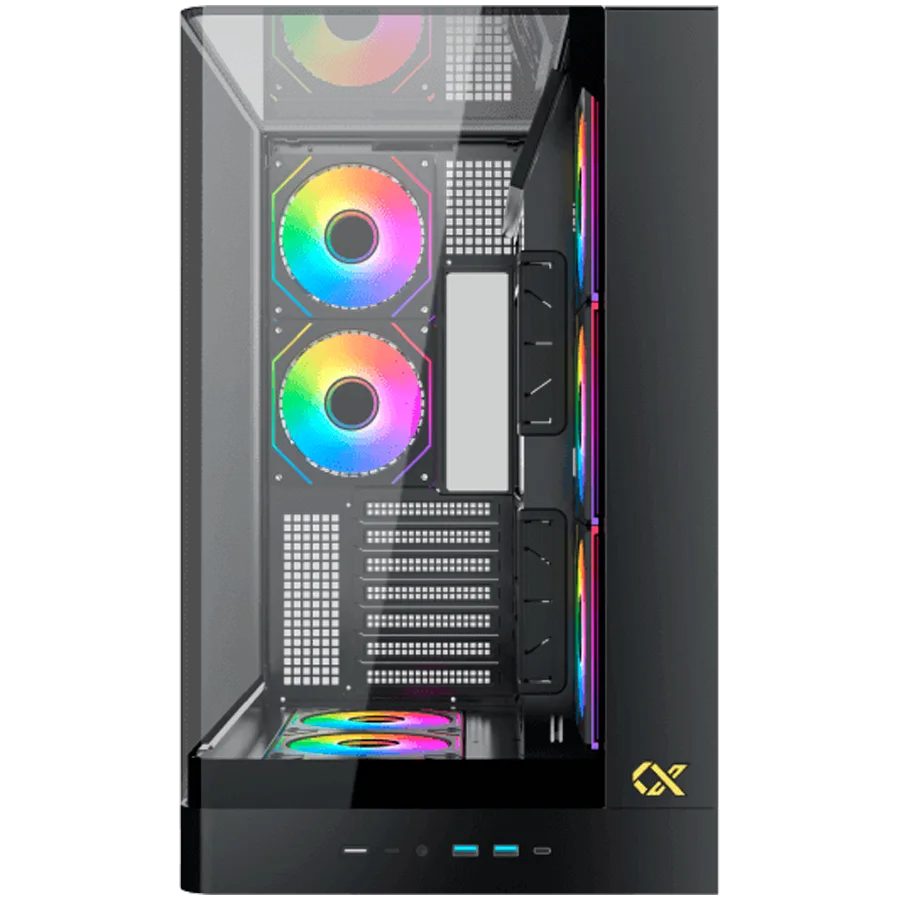 Кутия за компютър 9" LCD Screen Kit - Black EN48654 (BK,For Pano II Series Black Chassis,Magnetic Bracket,HDMI & USB Cable,Brown Box) - Image 2