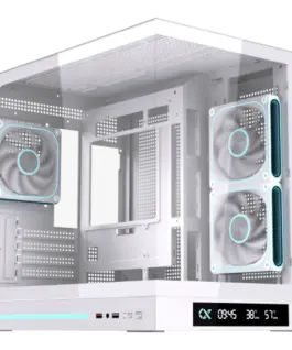 Кутия за компютър Cloud M DGT 3AF Arctic EN49644 (WHMATXU3+U22PCS TGSide ARGB2PCS J22A PWM WH Reverse & 1PC J22A PWM WHA