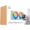Охладител за процесор Охладител LK Pro 240 Digital Arctic EN47435 (WH AIODigital LCD Pump & 240mm PWM FanMini ARGB Contr