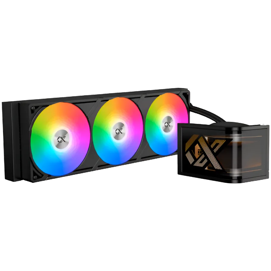 Охладител за процесор Охладител Connect Ultra 360 EN48371 (BKAIO Liquid CoolerCurved OLED Pump HeadARGB PWM FanMini ARGB