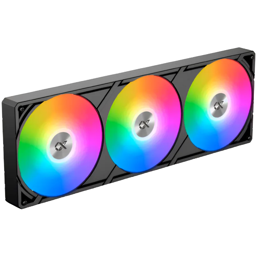 Охладител за процесор Охладител Connect Ultra 360 EN48371 (BK,AIO Liquid Cooler,Curved OLED Pump Head,ARGB PWM Fan,Mini ARGB Controller) - Image 3