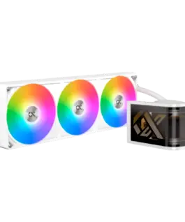 Охладител за процесор Охладител Connect Ultra 360 Arctic EN48388 (WHAIO Liquid CoolerCurved OLED Pump HeadARGB PWM FanMi