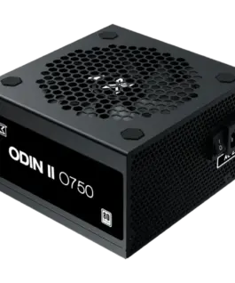 Захранване за компютър Xigmatek Odin II 750W (Black, AC 230V, DF APFC, Black Cable, 80PLUS, 120mm Fan, EU Power Cord, Color Box) - Image 4