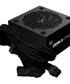 Захранване за компютър Xigmatek Odin II 750W (Black, AC 230V, DF APFC, Black Cable, 80PLUS, 120mm Fan, EU Power Cord, Color Box) - Image 5
