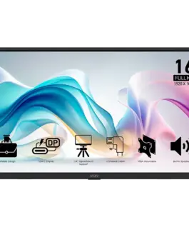 Монитор MSI PRO MP165 E6 Professional Business Portable Monitor 15.6" 60Hz FHD (1920x1080) 16:9 IPS Anti-glare 4ms 250ni