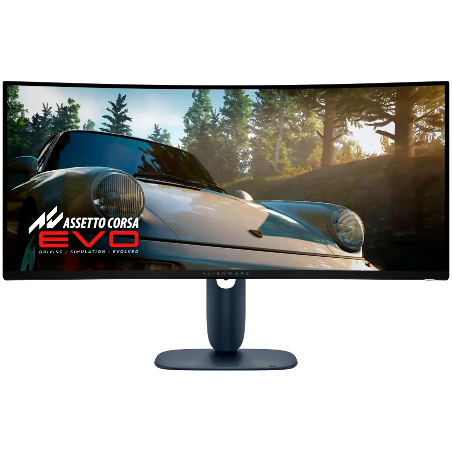 Монитор Monitor LED Alienware AW3425DW 34.2" 3440x1440 UW-QHD 240Hz QD-OLED AG 21:9 1.5m:1 250 cd/m2 / 1000 cd/m2 0.03ms