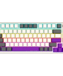 Геймърска клавиатура LORGAR KBP7075W Wireless 75% Mechanical Gaming Keyboard Pro Beige EN