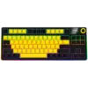 Геймърска клавиатура LORGAR KBP70TKLW Wireless TKL Mechanical Gaming Keyboard Pro Black/yellow EN