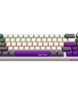 Геймърска клавиатура LORGAR KBP70MW, Wireless 65% Mechanical Gaming Keyboard Pro, Beige, EN layout - Image 8
