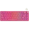 Геймърска клавиатура ROYAL KLUDGE R65 Berry Red Gaming Keyboard Cream Switch
