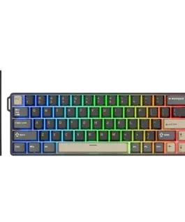 Геймърска клавиатура ROYAL KLUDGE RK68 HE Phantom Gaming Keyboard Mint switch