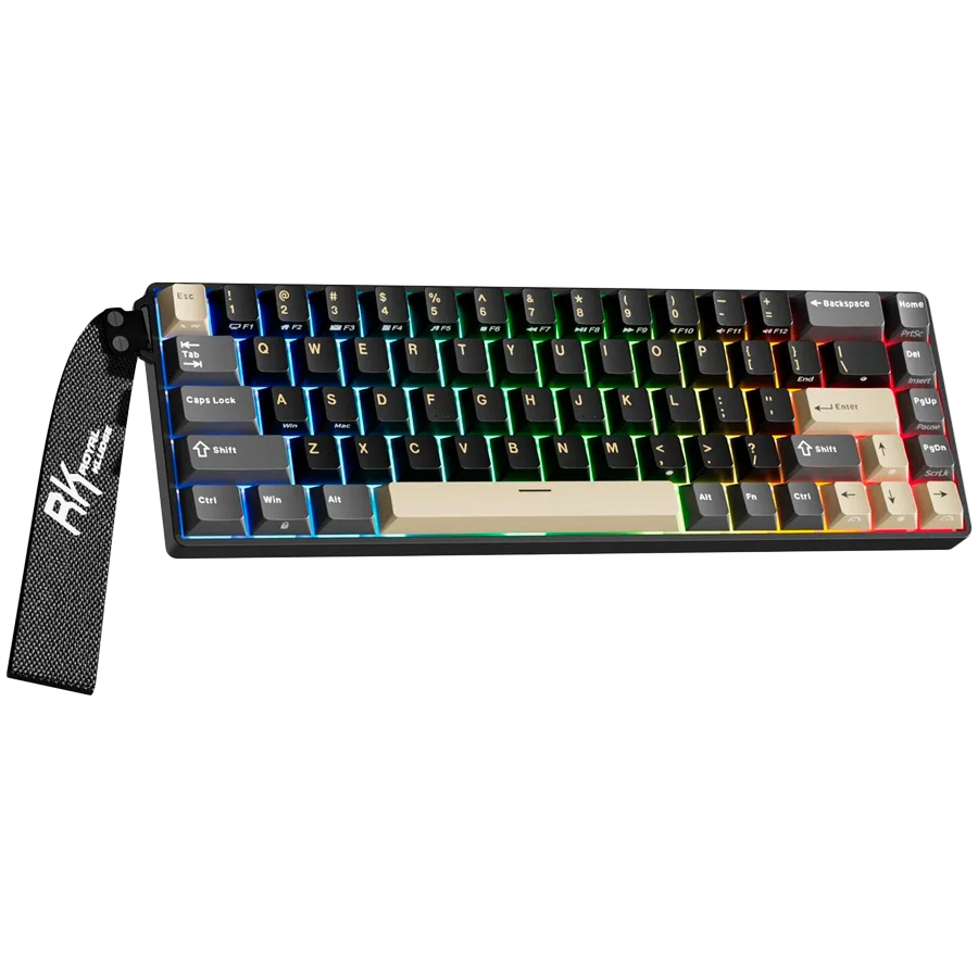 Геймърска клавиатура ROYAL KLUDGE RK68 HE Phantom Gaming Keyboard Mint switch - Image 2