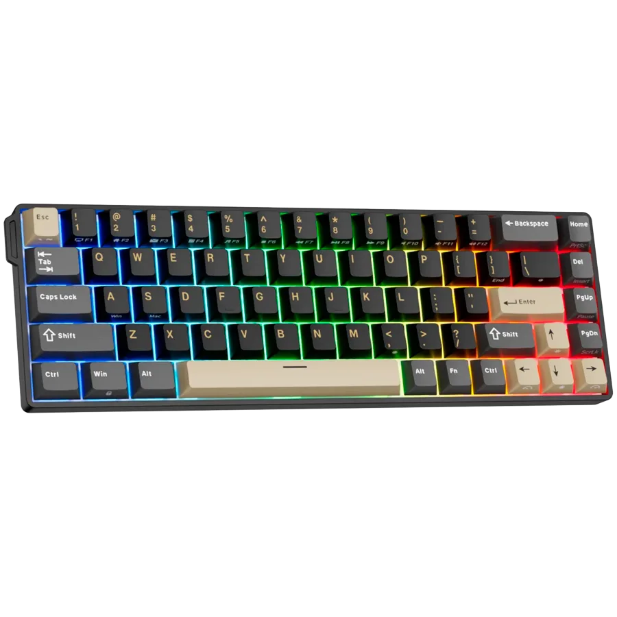 Геймърска клавиатура ROYAL KLUDGE RK68 HE Phantom Gaming Keyboard Mint switch - Image 4