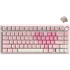Геймърска клавиатура ROYAL KLUDGE R75 Pink Melody Gaming Keyboard Cream switch