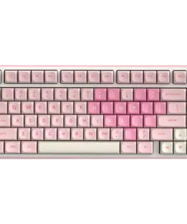 Alternative view от Геймърска клавиатура ROYAL KLUDGE R75 Pink Melody Gaming Keyboard Cream switch